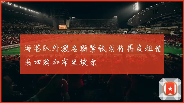 海港队外援名额紧张或将再度租借或回购加布里埃尔